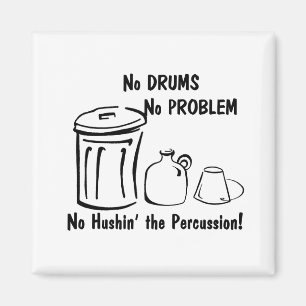 Imã Nenhum Hushin a percussão