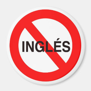 Imã NENHUM INGLES - Não inglês