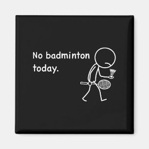 Imã Nenhum jogador de badminton hoje Jogadores Treinad