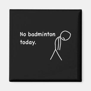 Imã Nenhum jogador de badminton hoje Jogadores Treinad