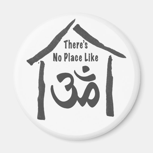 Imã Nenhum Lugar Como A Caligrafia De Om (Frente)