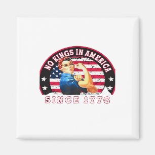 Imã Nenhum Rei na América desde 1776 Bandeira dos EUA