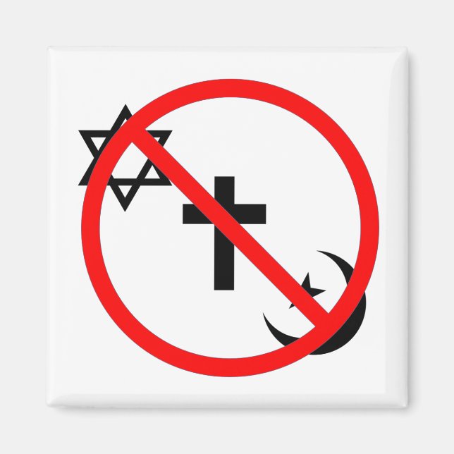 Imã Nenhuma Religião Bem-Vindo Aqui (Frente)