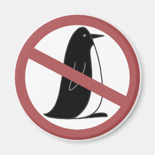 Imã Nenhuns pinguins