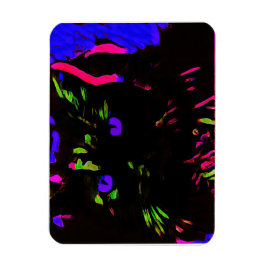 Ímã Neon Black Cat com olhos brilhantes