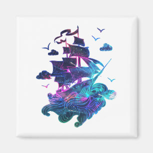 Imã Neon Boat