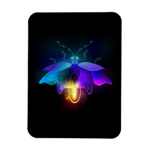 Ímã Neon Firefly a preto