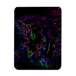 Ímã Neon Glow Cat