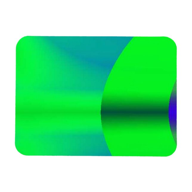 Ímã Neon Green Shadow Magnet (Horizontal)