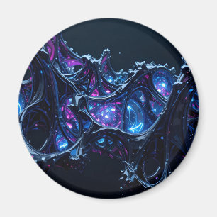 Imã Neon Nexus: Estrutura Tecno-Orgânica Intertecida