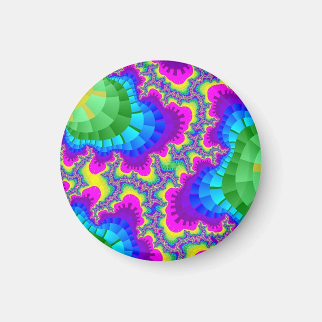 Imã Neon Rainbow Gear (Frente)