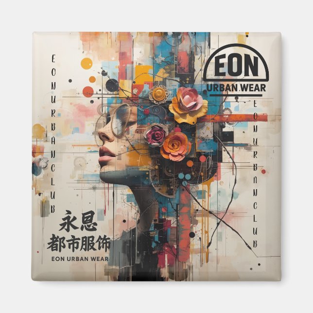 IMÃ NEON ROSE (Frente)