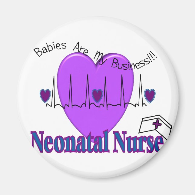 Imã Neonatal Nurse Gift Ideas — Designs únicos (Frente)