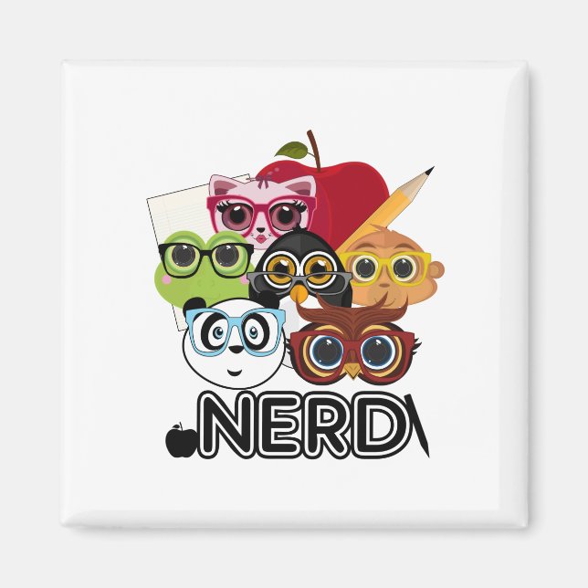 Imã Nerd (Frente)