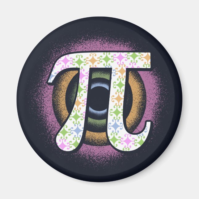 Imã Nerd de Matemática Pi Day (Frente)