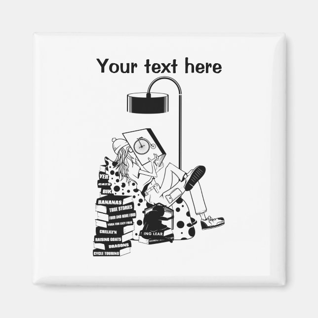 Imã nerd do geek (Frente)