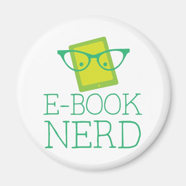 Imã nerd e-book (Frente)