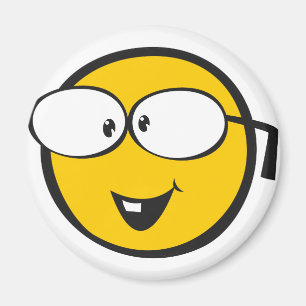 Imã Nerd Emoji