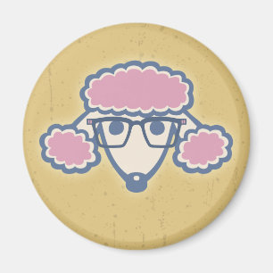 Imã Nerd Poodle