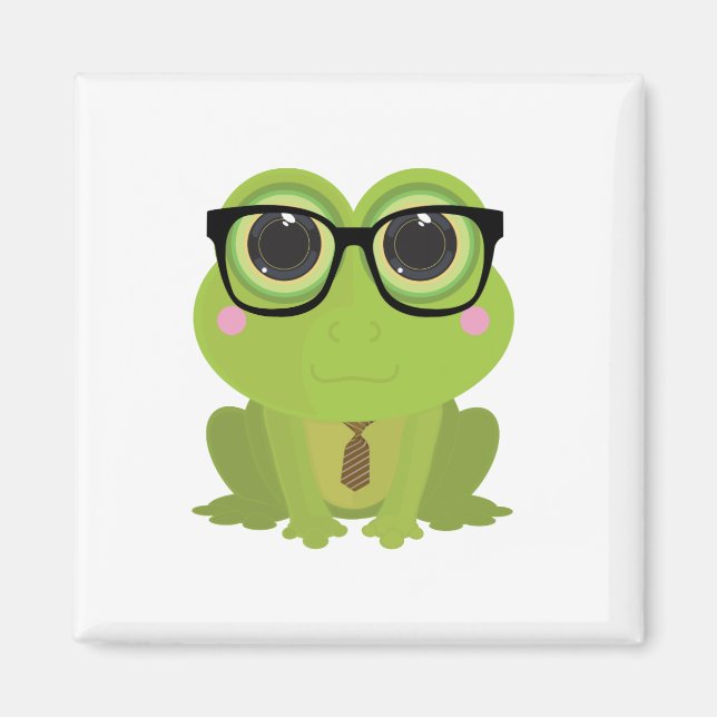 Imã Nerd sapo (Frente)