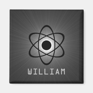 Imã Nerdy Atomic Magnet, Cinzas