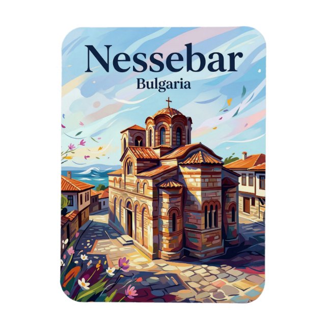 Ímã Nessebar Bulgária (Vertical)
