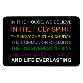 Ímã Nesta casa, acreditamos