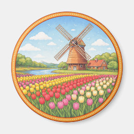 Imã Netherlands' Flowers Fields