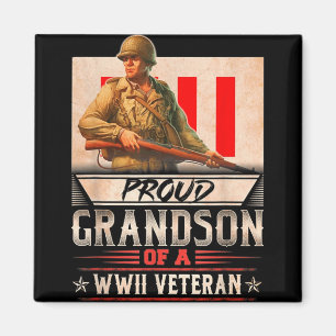 Imã neto Orgulhoso De Um Veterano Wwii