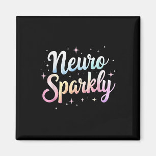 Imã Neurodivergente Adhd & Asd Perspicaz Espelhante