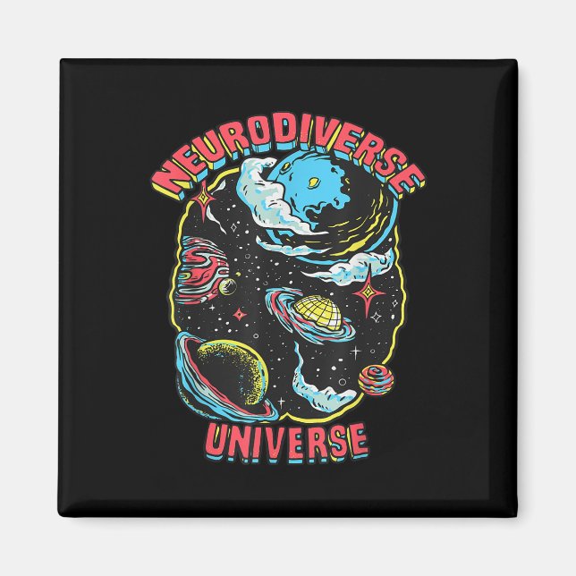 Imã Neurodiversificada A Neurodiversidade Universo Abr (Frente)