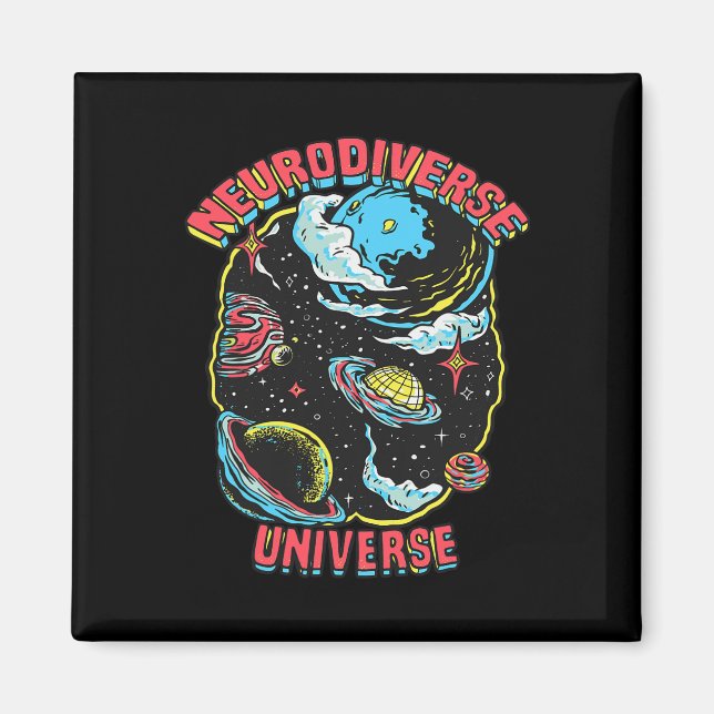 Imã Neurodiversificada A Neurodiversidade Universo Abr (Frente)