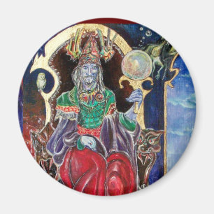 Imã NEUROMANCER, vermelho azul