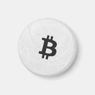 Imã Neurônio Bitcoin Branco