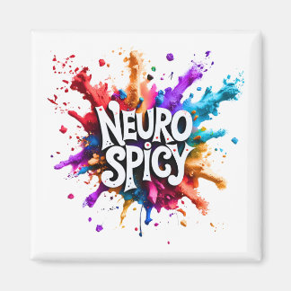 Imã NEUROSPICY neurodiversity autism adhd dyslexia