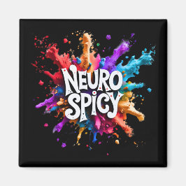 Imã NEUROSPICY neurodiversity autism adhd dyslexia