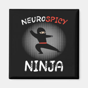 Imã Neurospicy Ninja Autismo Camisa Para Crianças Neur