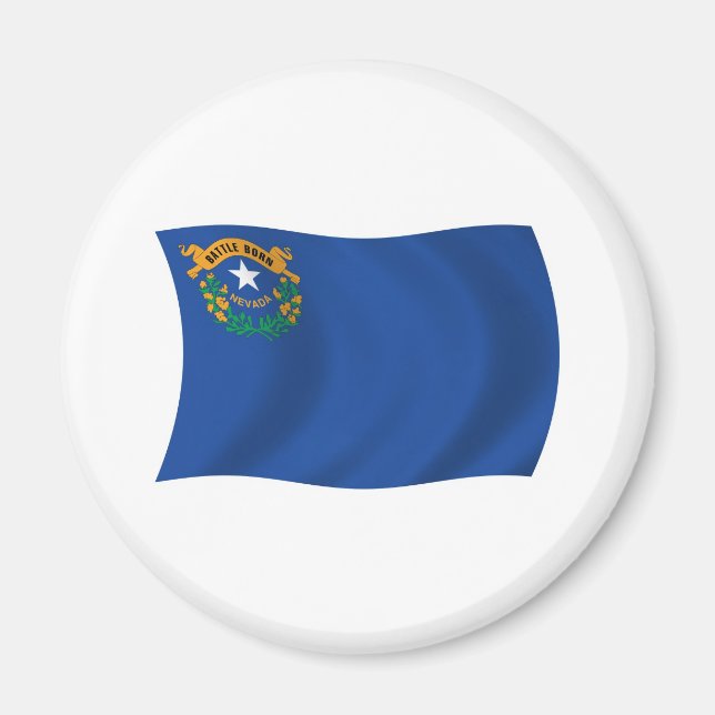 Imã Nevada Flag Magnet (Frente)