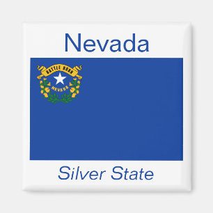 Imã Nevada Flag Magnet