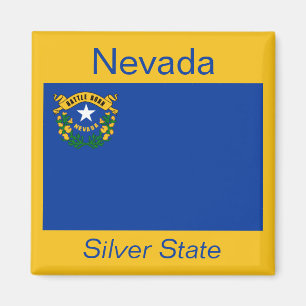 Imã Nevada Flag Magnet