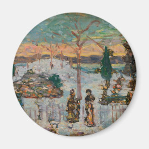 Imã Neve em abril por Maurice Prendergast, Arte Antiga