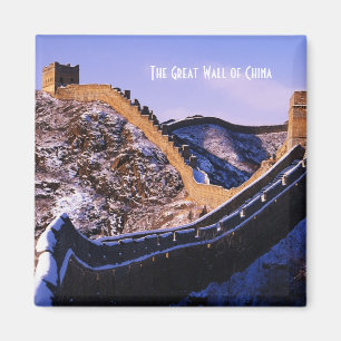 Imã Neve no Grande Muralha de China