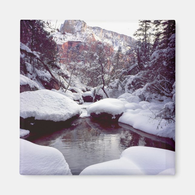 Imã Neve profunda nos Middle Emerald Pools (Frente)