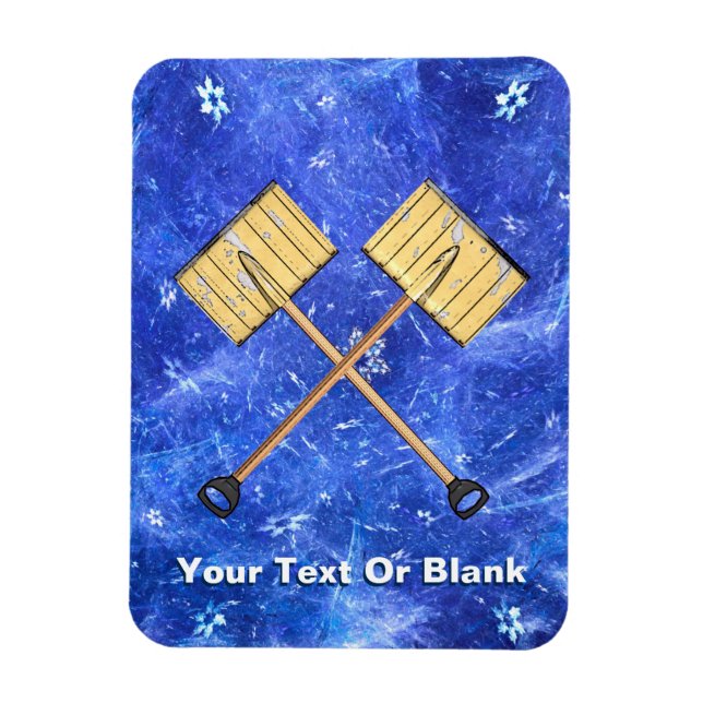 Ímã Neve Shoveling Business (Vertical)