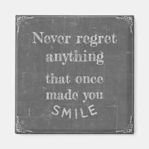 Imã Never regret anything