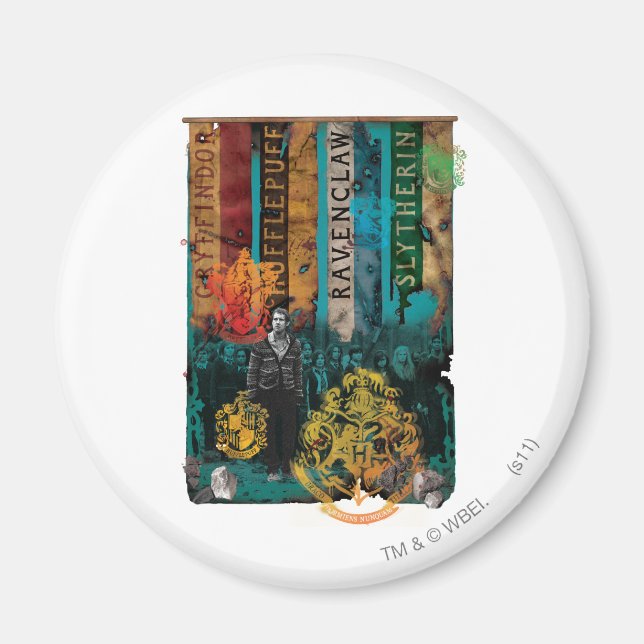 Imã Neville Longbottom Collage 1 (Frente)