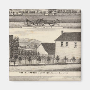 Imã Nevis, residências verdes, fazendas