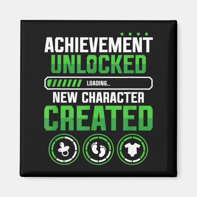 Imã New Character D Gamer Pregnancy Announcement  (Frente)