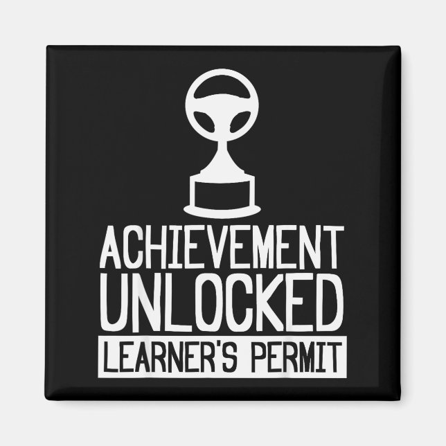 Imã New Driver Learner Permit Driving School - Driver' (Frente)