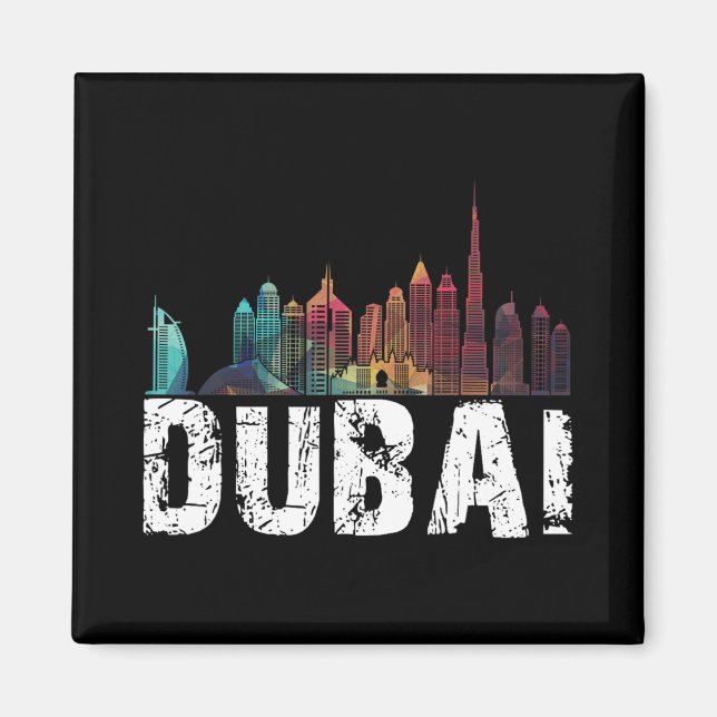 Imã New Dubai Love Skyline Uni For Holidays In Dubai  (Frente)